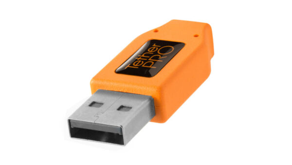 TetherPro Right Angle Adapter USB 2.0 to USB 2.0 Mini-B 5-Pin