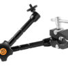 Rock Solid Articulating Arm, 11" (28cm), with Hot Shoe 1/4"-20 Adapter