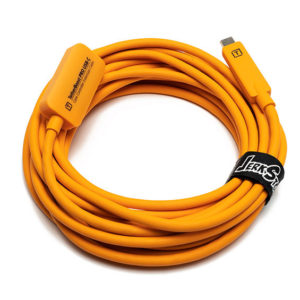 TetherBoost Pro USB-C Core Controller Extension Cable – Orange