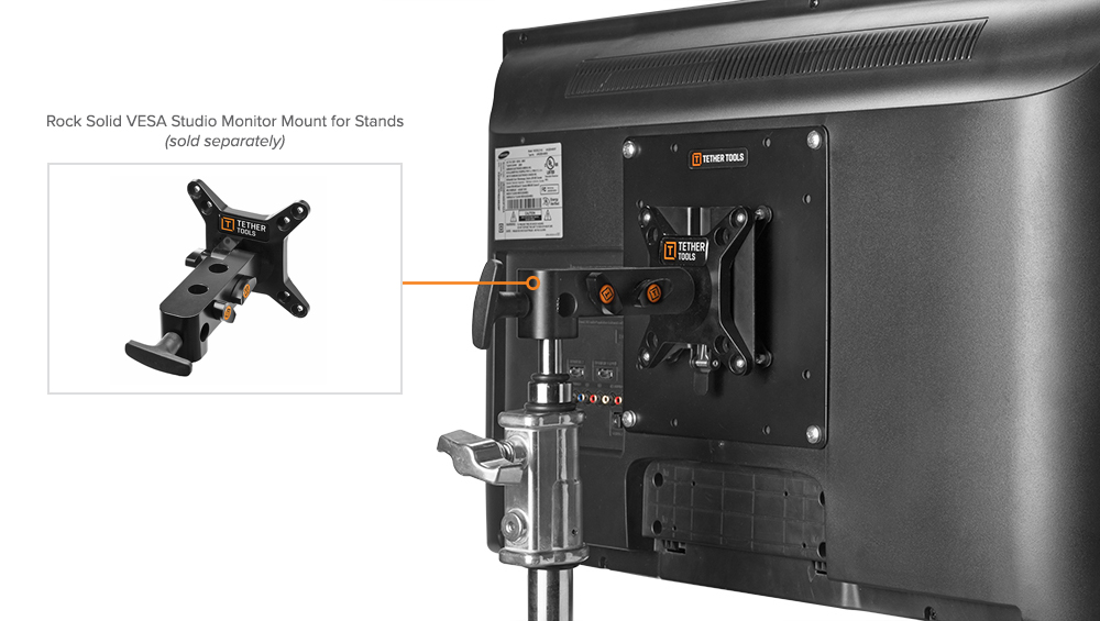 Rock Solid VESA Monitor Quick Release System – Tether Tools Canada