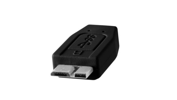 TetherPro USB-C to 3.0 Micro-B, 15ft (4.6m), Black