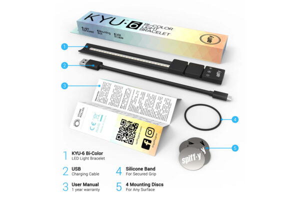 KYU-6™ Bi-Color LED Light Wrap