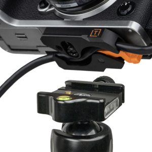LeverLock & Cable Kit, Optima 10G, Straight to Right Cable, Black