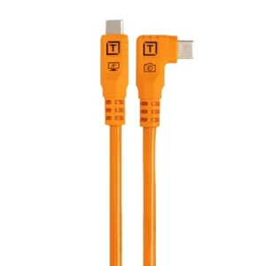 TetherPro Optima 10G USB-C 20” Straight to Right Angle Adapter