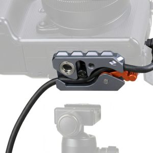 LeverLock® Plus & Cable Kit, Optima 10G, Straight to Right Cable, Non-Reflective Black